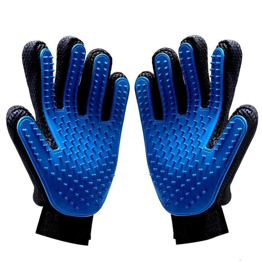 Professional Pet Grooming Glove for Cats and Dogs - Deshedding Brush and Comb for Effective Hair Removal